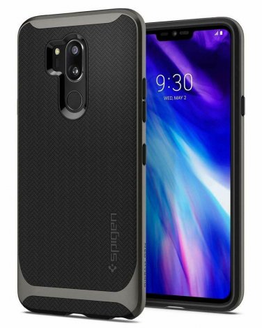 For LG G7/LG G7 ThinQ Case 2018 Neo Hybrid Designed Tactile buttons Gunmetal