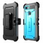 For Google Pixel 3 XL Case Body Rugged Holster Built in Screen Protector Blue