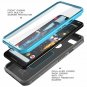 For Google Pixel 3 XL Case Body Rugged Holster Built in Screen Protector Blue