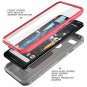 For Google Pixel 3 XL Case Body Rugged Holster Built in Screen Protector Pink