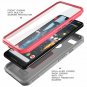 For Google Pixel 3 XL Case Body Rugged Holster Built in Screen Protector Pink