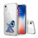For iPhone XR Case Premium Clear Scratch-Resistant Creative Artistic Stitch