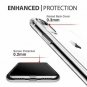 For iPhone XR Case Premium Clear Scratch-Resistant Creative Artistic Stitch