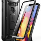 LG V40 Thin Case Poetic Guardian Scratch Resistant Back FullBody Rugged Black