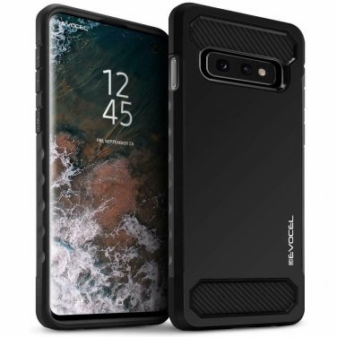 For Samsung Galaxy S10e Case Lightweight Slim Profile Dual Layer Black