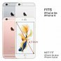 for iPhone 6/6S Case Slim Fit Hybrid Dual Layer Scratch Resistant  White Flower