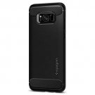 For Samsung Galaxy S8 Case Rugged Armor Resilient Shock Absorption Carbon Fiber