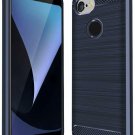 For Google Pixel 3 Case TPU Shock Absorption Technology Raised Bezels Blue