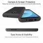 For Galaxy J7 2018 Case Defender Cover Dual Layer Soft TPU Bumber Black