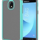 For Galaxy J7 2018 Case Defender Cover Dual Layer Soft TPU Bumber Mint