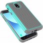 For Galaxy J7 2018 Case Defender Cover Dual Layer Soft TPU Bumber Mint