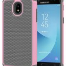For Galaxy J7 2018 Case Defender Cover Dual Layer Soft TPU Bumber Pink