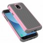 For Galaxy J7 2018 Case Defender Cover Dual Layer Soft TPU Bumber Pink