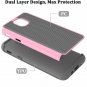 For Galaxy J7 2018 Case Defender Cover Dual Layer Soft TPU Bumber Pink