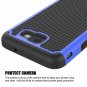 For Samsung Galaxy J7 2017 Case Shockproof Defender Cover Polycarbonate Blue