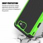 For Samsung Galaxy J7 2017 Case Shockproof Defender Cover Polycarbonate Green