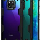 For Huawei Mate 20 Pro Case with Rugged TPU Bumper Anti Rainbow Effect Black