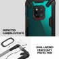 For Huawei Mate 20 Pro Case with Rugged TPU Bumper Anti Rainbow Effect Black