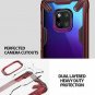 For Huawei Mate 20 Pro Case with Rugged TPU Bumper Anti Rainbow Effect Ruby Red