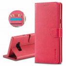 For Galaxy S10 Plus Wallet Case Cards Holder Flip with Builtin Kickstand HotPink