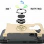 For LG V40 Thinq Case 2018 360 Degree Rotating Ring Holder with Kickstand Gold