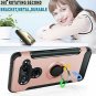 For LG V40 Thinq Case 2018 360 Degree Rotating Ring Holder with Kickstand Rose