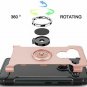 For LG V40 Thinq Case 2018 360 Degree Rotating Ring Holder with Kickstand Rose