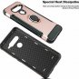 For LG V40 Thinq Case 2018 360 Degree Rotating Ring Holder with Kickstand Rose