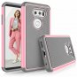 For LG V30/30s/30/V30 Plus Case Shock Absorbing Rubber Silicone Hard Grip Pink