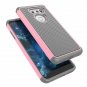 For LG V30/30s/30/V30 Plus Case Shock Absorbing Rubber Silicone Hard Grip Pink