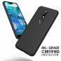 For Nokia 7.1 Case Scratch Resistant Anti Slip Grippy Soft Premium Black