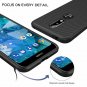 For Nokia 7.1 Case Scratch Resistant Anti Slip Grippy Soft Premium Black
