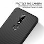 For Nokia 7.1 Case Scratch Resistant Anti Slip Grippy Soft Premium Black