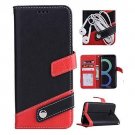 For Samsung Galaxy S8 Wallet Case Leather Magnetic Protective Card Slot Black