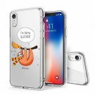 For iPhone XR Case Premium Clear Scratch-Resistant Cute Creative Harry Slother