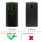 For Nokia 6.1 Case TPU Shock Absorption Technology Raised Bezels Smoke Clear