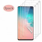 For Samsung Galaxy S10 Plus case Screen Protector hairbowsales 3 Pack Bubble