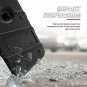 For iPhone Xs Max case Military Grade Drop Tested Holster Kickstand Black/Black