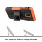 Samsung Galaxy J7 2018 Case Kickstand Shock Absorbing Hybrid Double Layer Orange