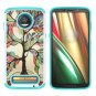 For Motorola Moto Z3 / Z3 Play case Heavy Duty Protective Silicone Love Tree