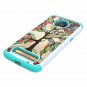For Motorola Moto Z3 / Z3 Play case Heavy Duty Protective Silicone Love Tree