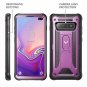 For Galaxy S10 Plus Case Heavy Duty Protection Full Body Shockproof Slim Purple