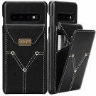For Samsung Galaxy S10 Plus Case Lightweight Protective Card Slots Black
