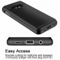 For Galaxy S10e Case Wallet Card Holder ID Slot Sliding Door Hidden Pocket Black