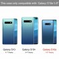 For Galaxy S10e Case Wallet Card Holder Slot Sliding Door Hidden Pocket Purple