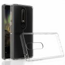For Nokia 6.1 Case with Heavy Duty Extreme Protection Rugged Slim Clear
