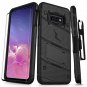 For Galaxy S10e Case HeavyDuty Military Grade Drop Tested Bundle Holster Black