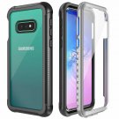 For Samsung Galaxy s10e Case Temdan FullBody Rugged with Builtin Screen Black