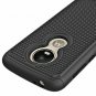 For Moto E5 Cruise Case Play HD Screen Protector Huness Durable Armor Black