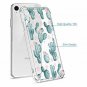 For iPhone XR Case Anti-Scratch Shock Absorbing Reinforced Bumper Cactus Flowers
